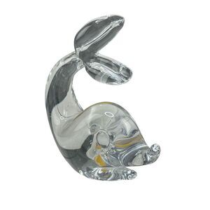 Royal Krona Sweden Lead Crystal Dolphin Figurine Signed Numbered